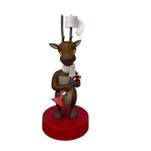 Hallmark Deer John Musical Reindeer Sings Christmas Songs Bathroom Humor VIDEO